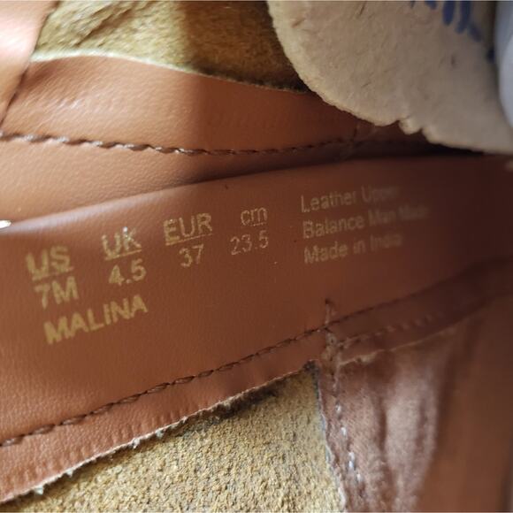 FRANCO SARTO Womens 7 Malina Suede Boot in Whiskey Brown NEW - Picture 10 of 12